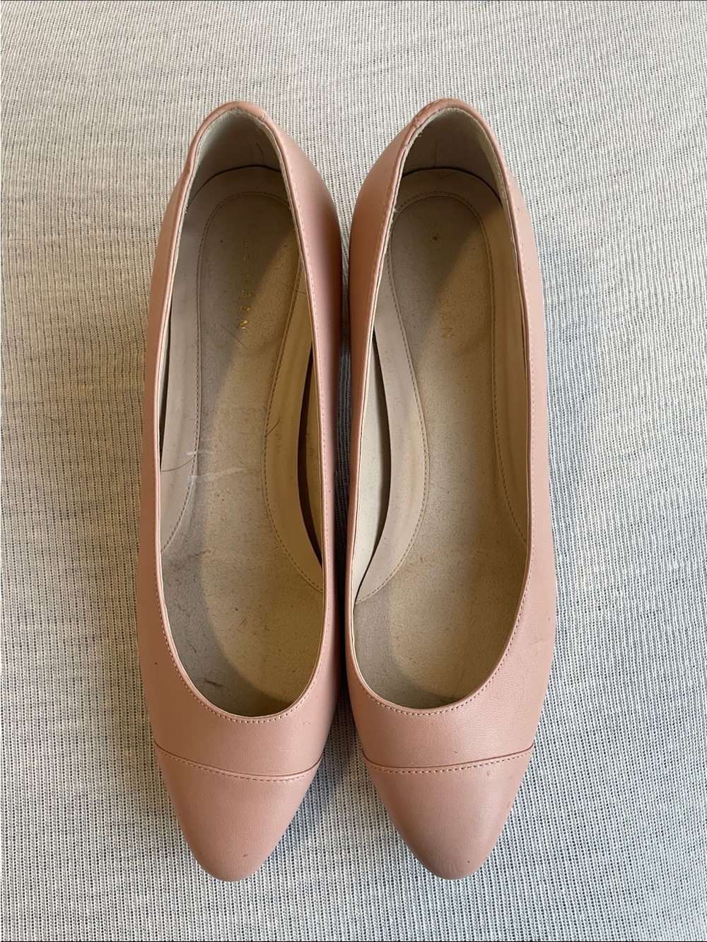 Cole Haan Classic Pointed Toe Women’s Flats in Blush Pink